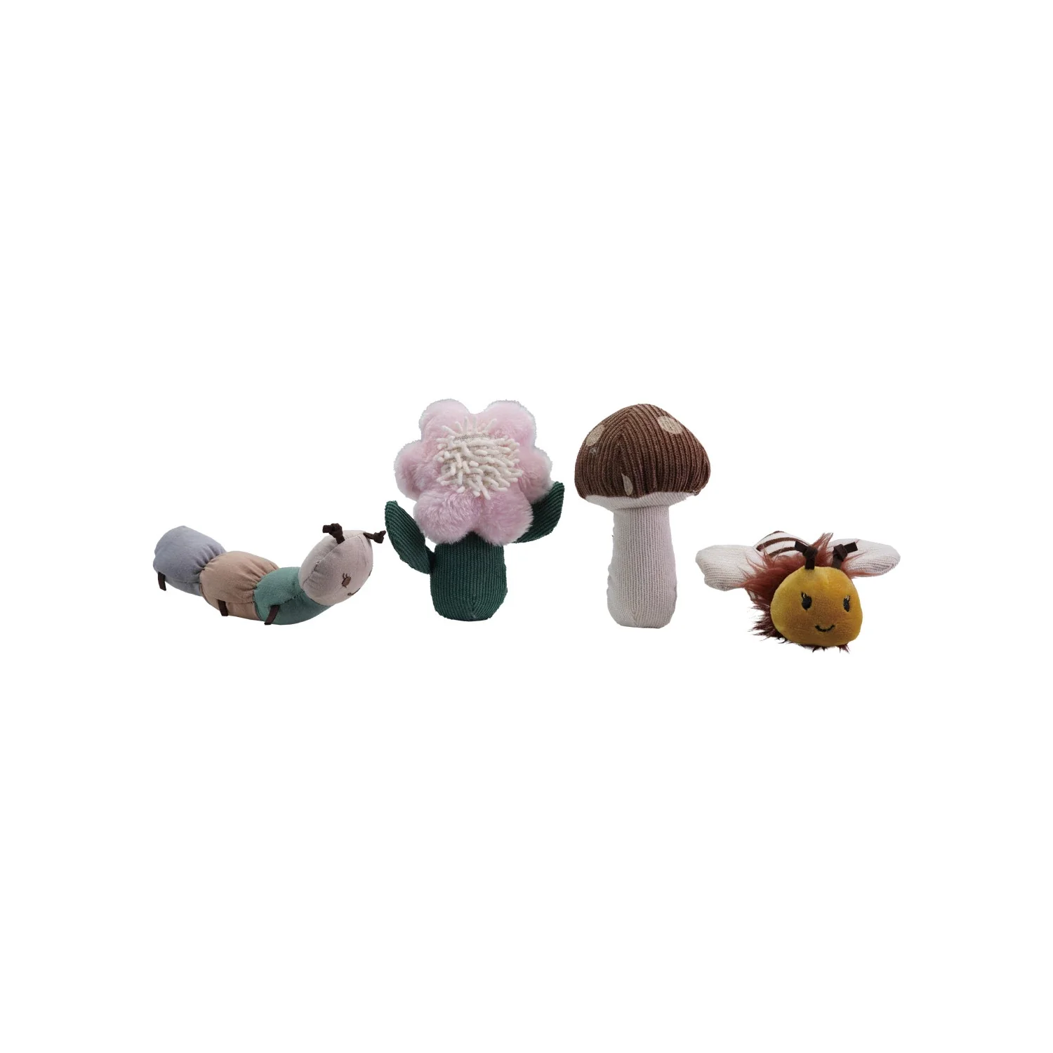 Fabric Leaf Pocket with Set of 5 Toys - Image 3