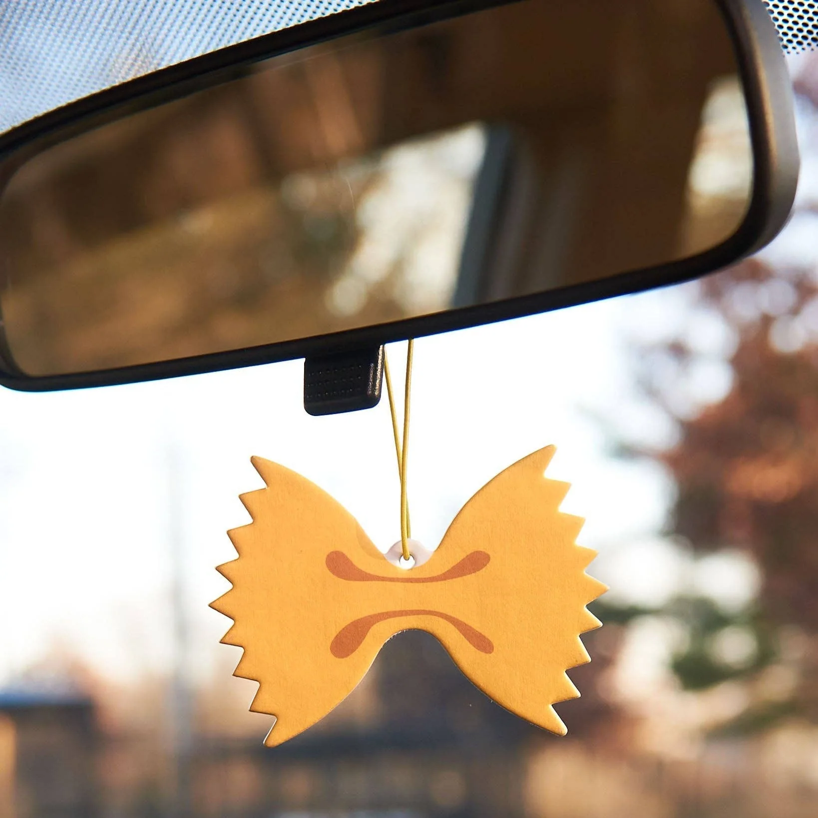 Farfalle Bowtie Pasta Air Freshener / Lemon Scent - Image 2