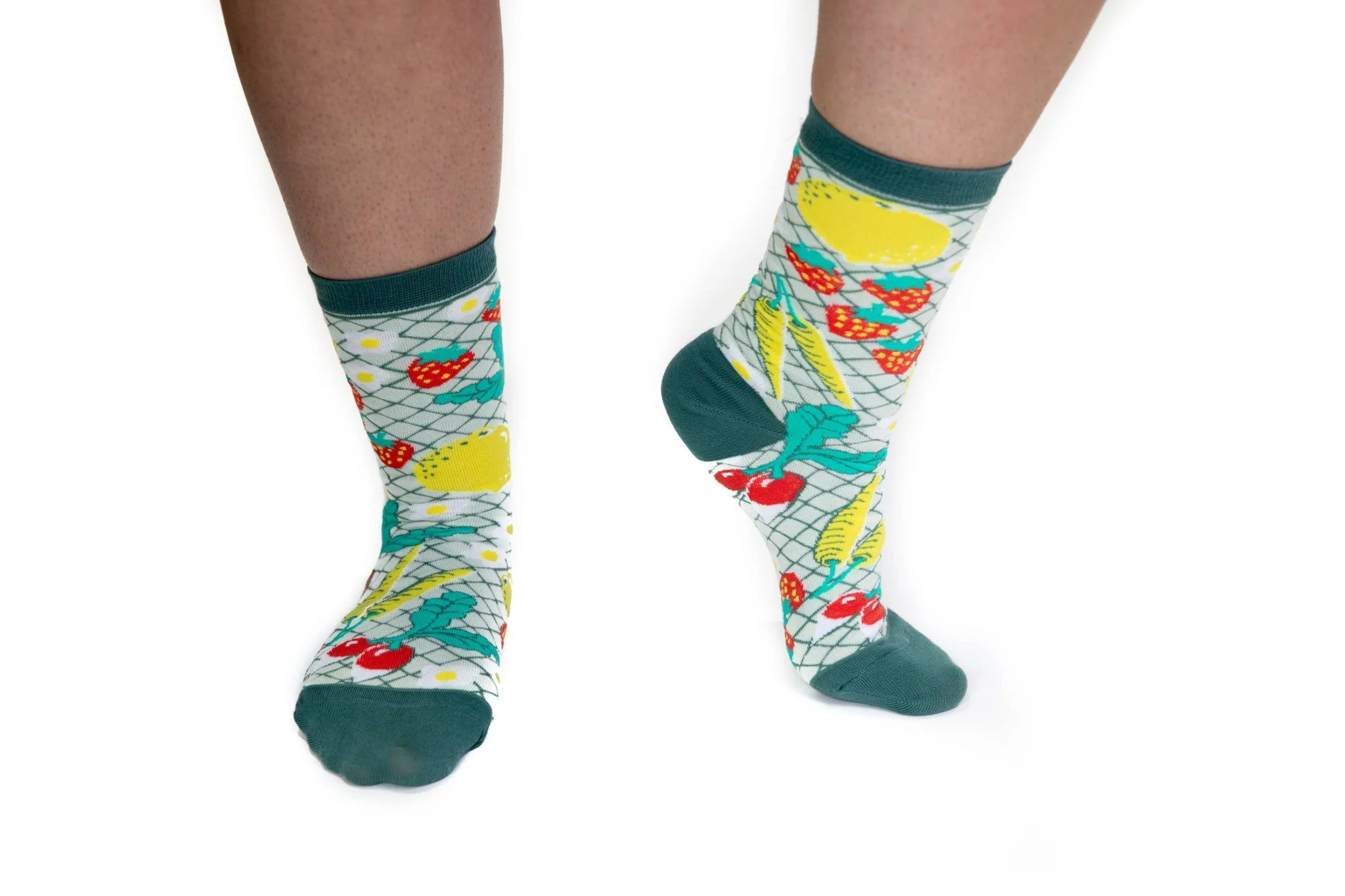 Farmer's Market Small Crew Socks - Image 3