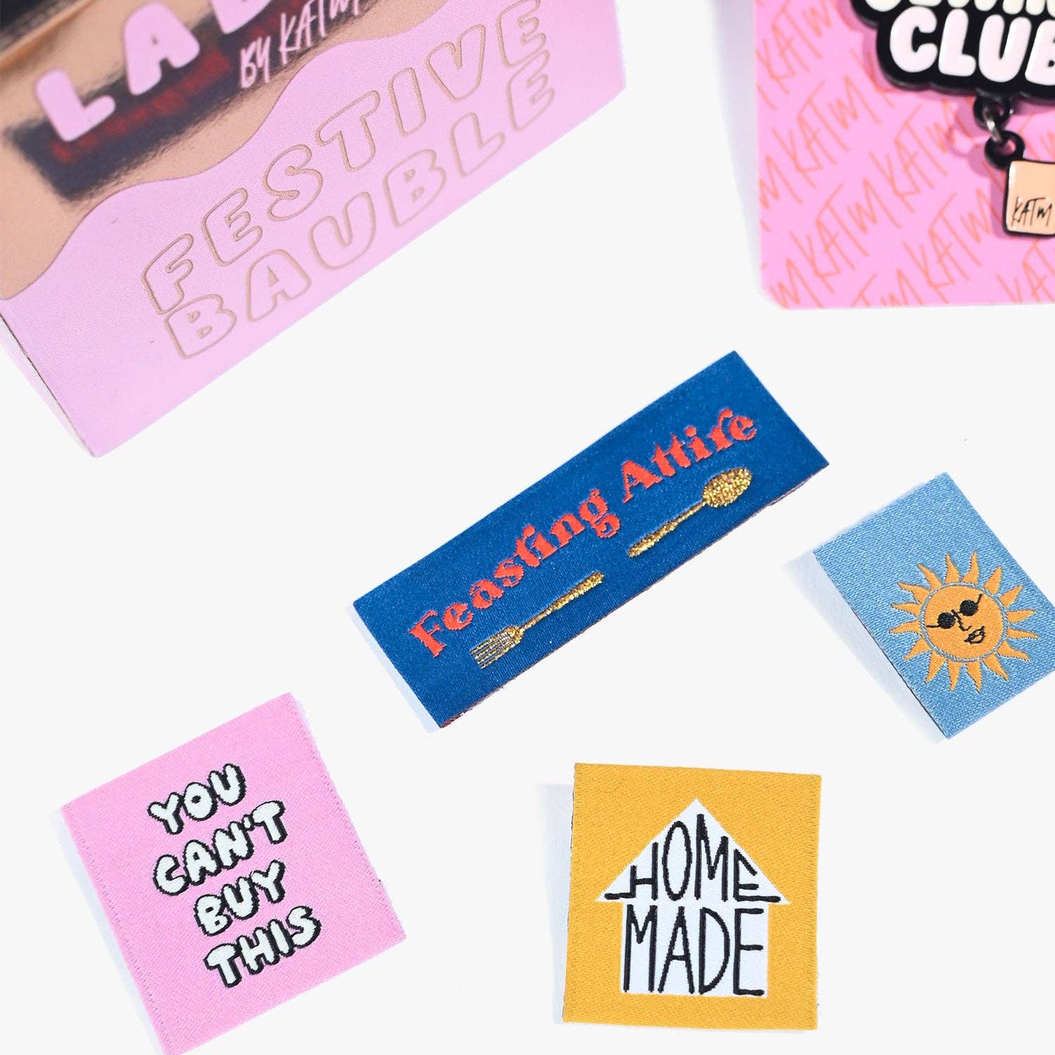 Festive Bauble Ltd Ed Labels | Pink & Gold Box by KATM - Image 8