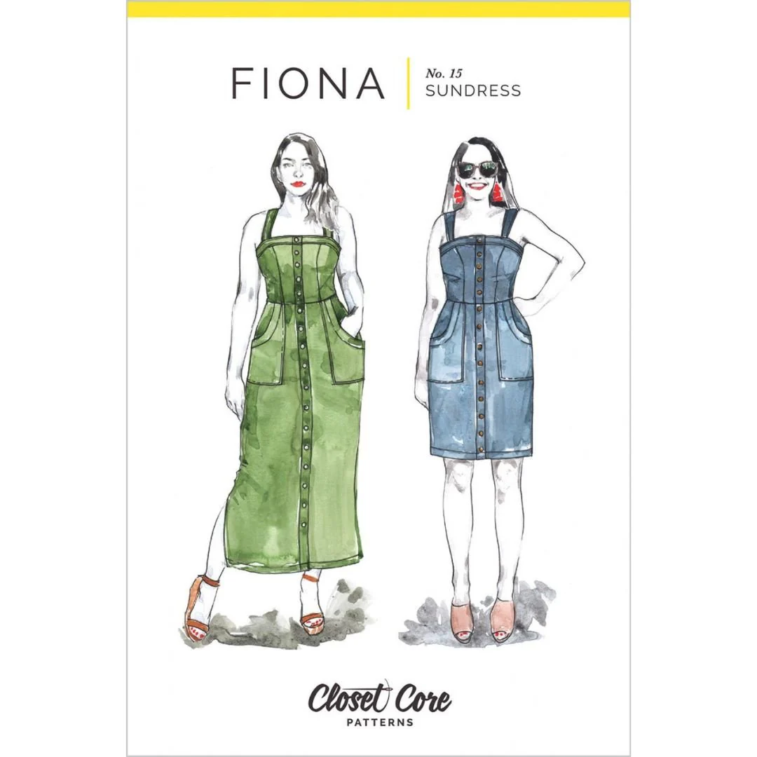 Fiona Sundress / Printed Pattern