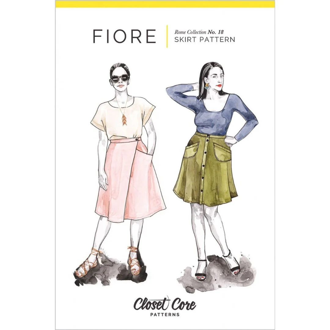 Fiore Skirt / Printed Pattern