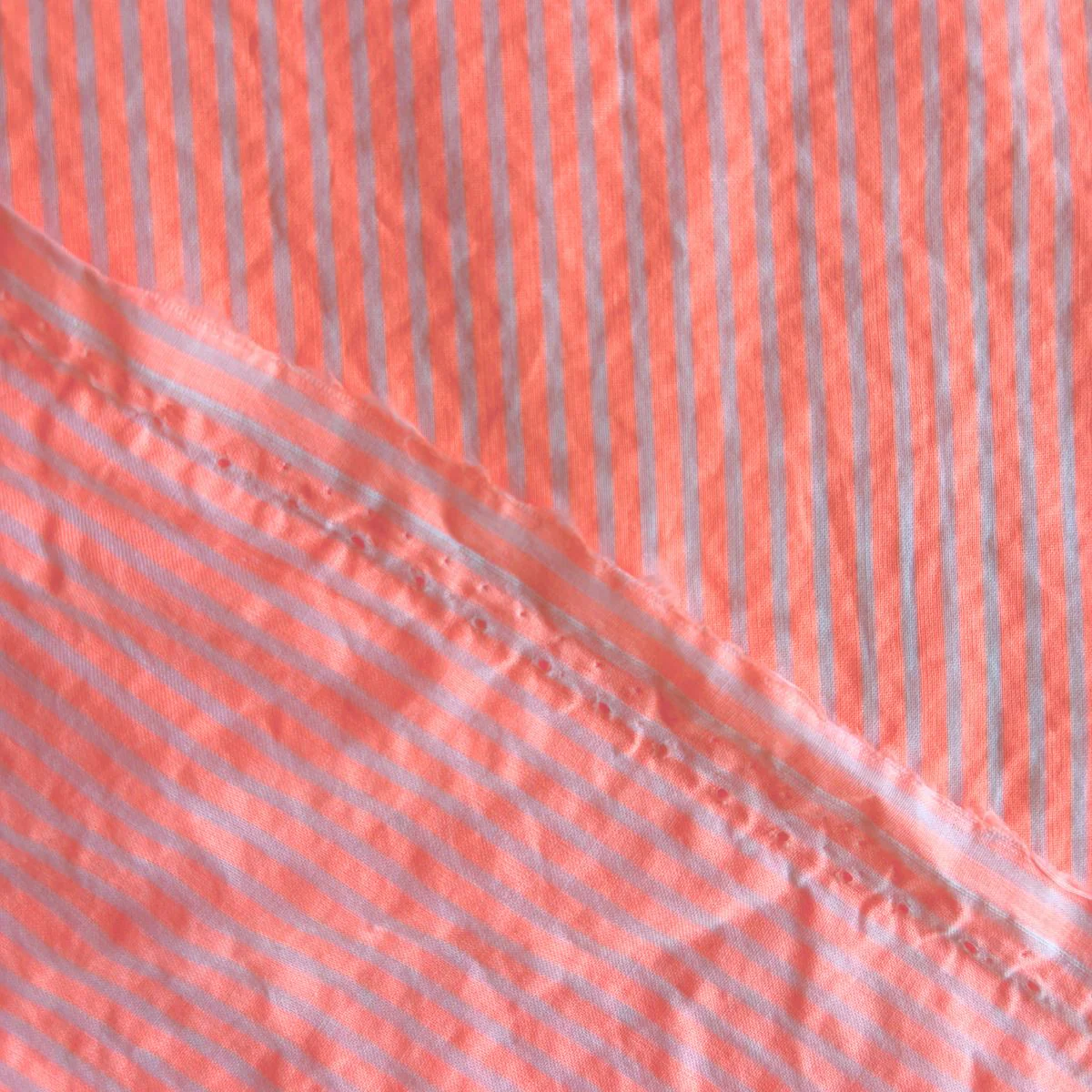 Flare Mini Striped Poplin / Apricot - Image 2