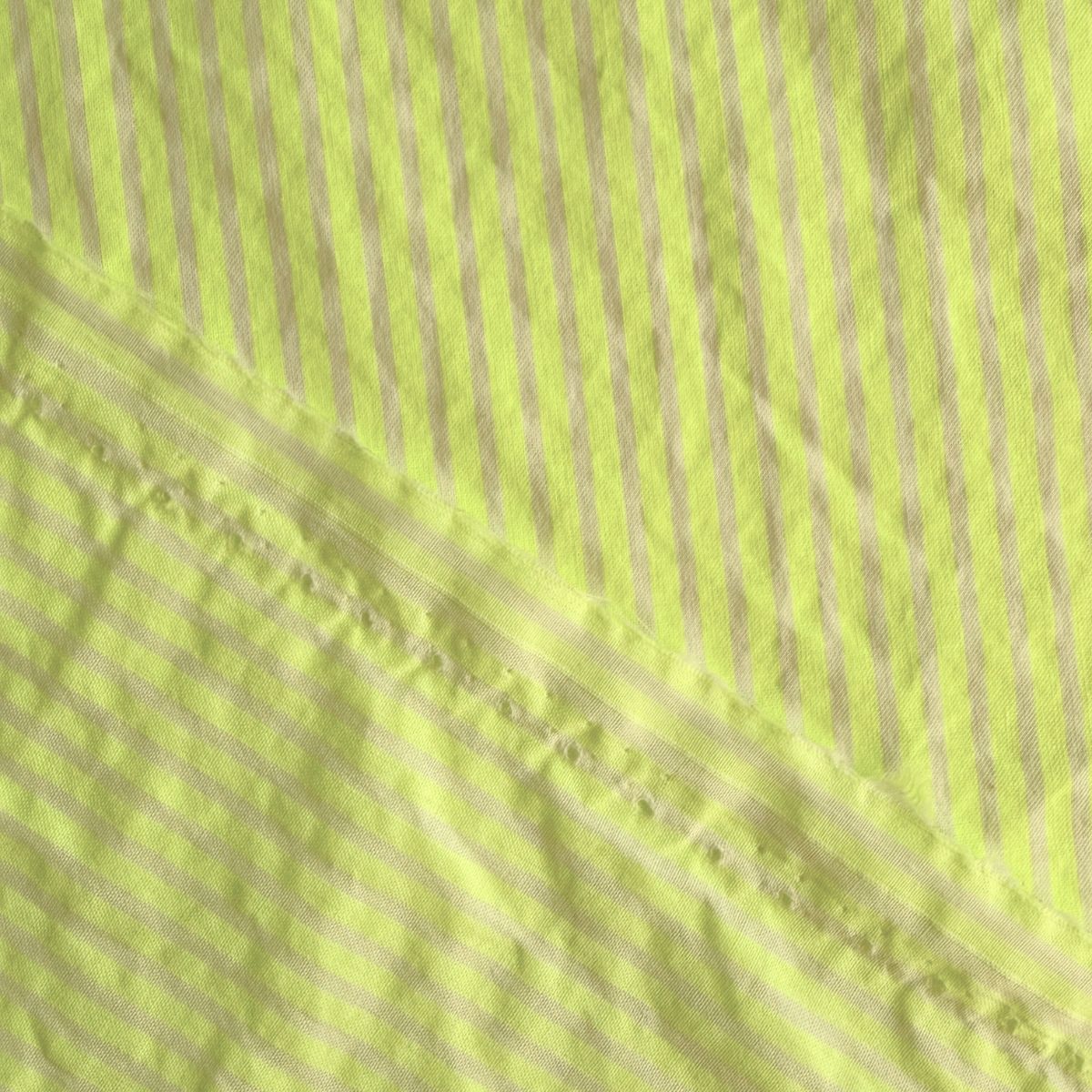 Flare Mini Striped Poplin / Yellow - Image 3