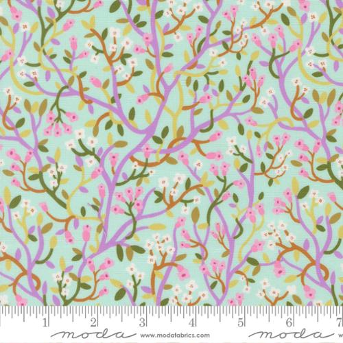 Floral Fondant / Pastel Jungle / Sky