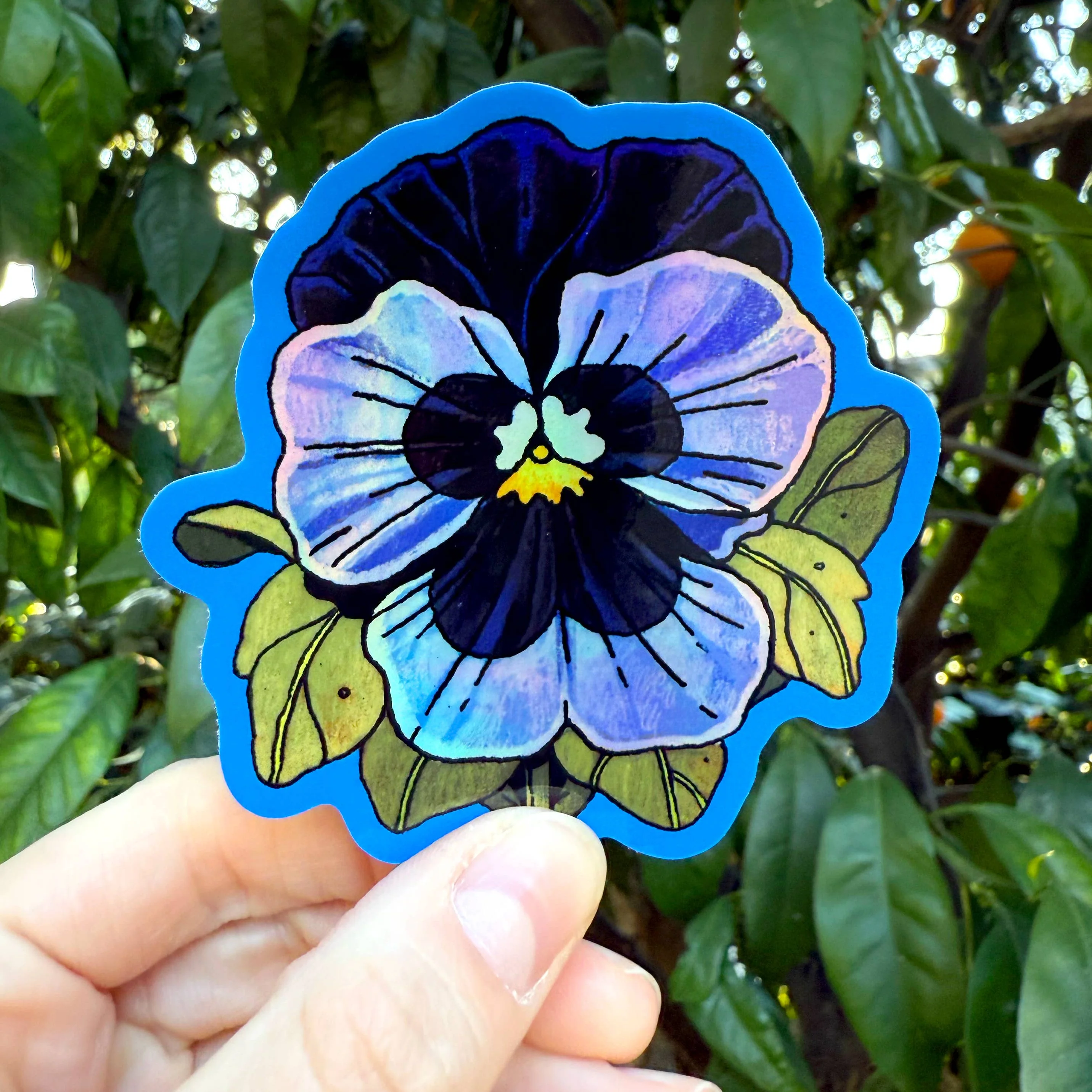 Flower Holographic Sticker - Image 2