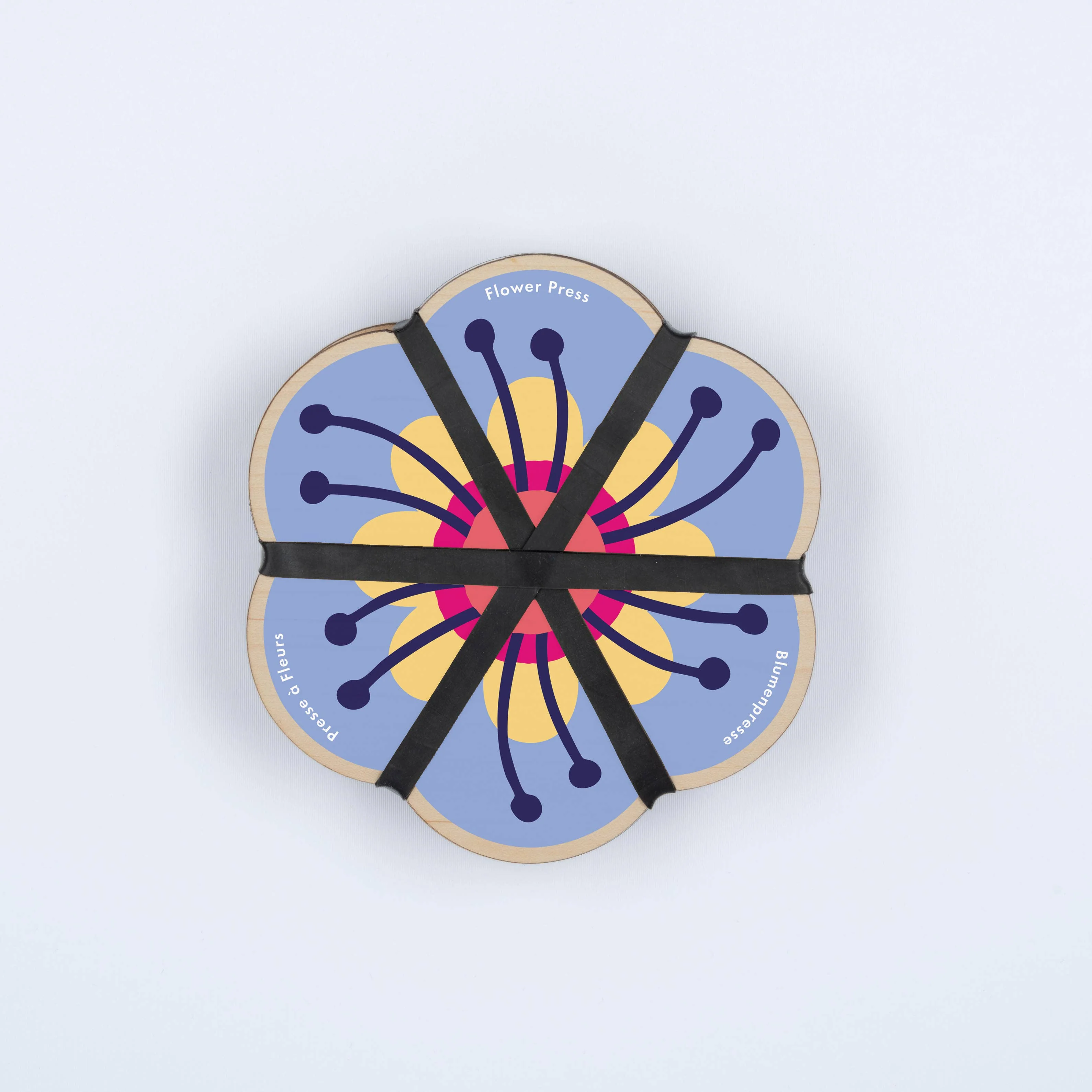 Flower Shaped Press - Cornflower Blue