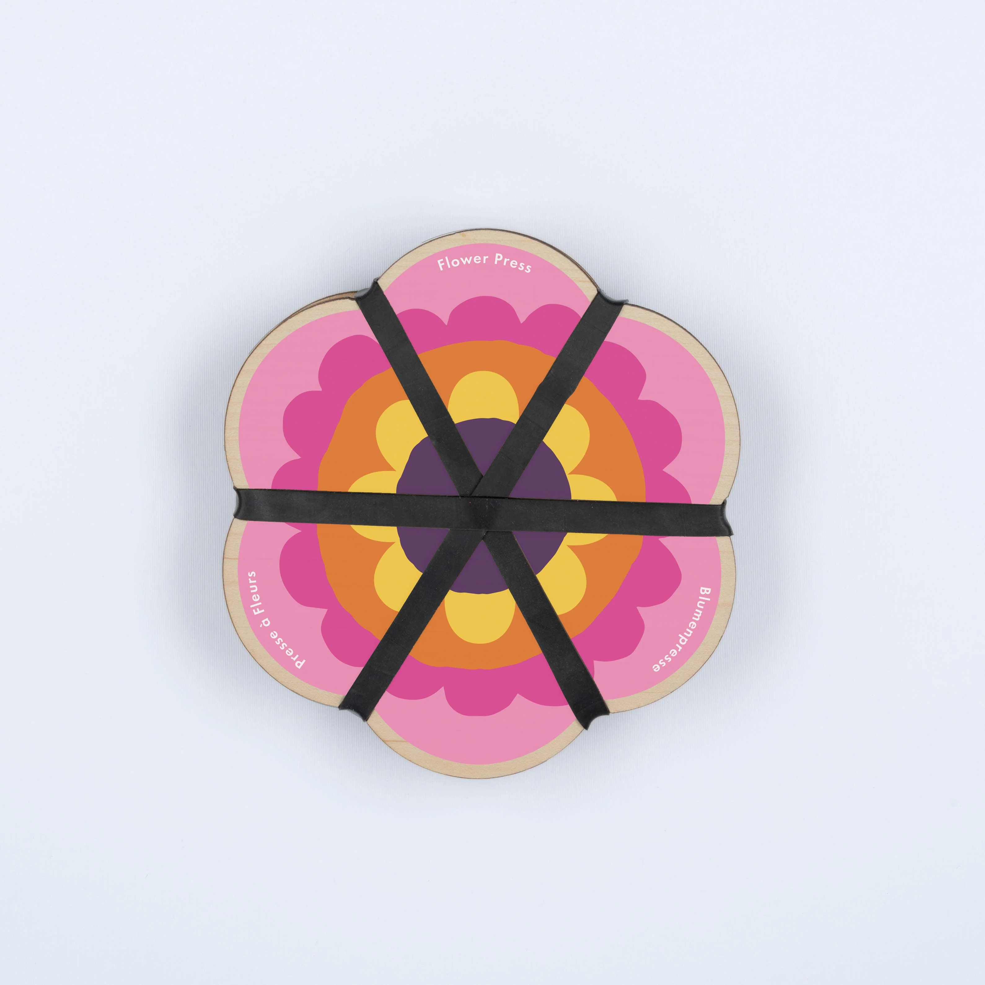 Flower Shaped Press - Pinks & Yellows