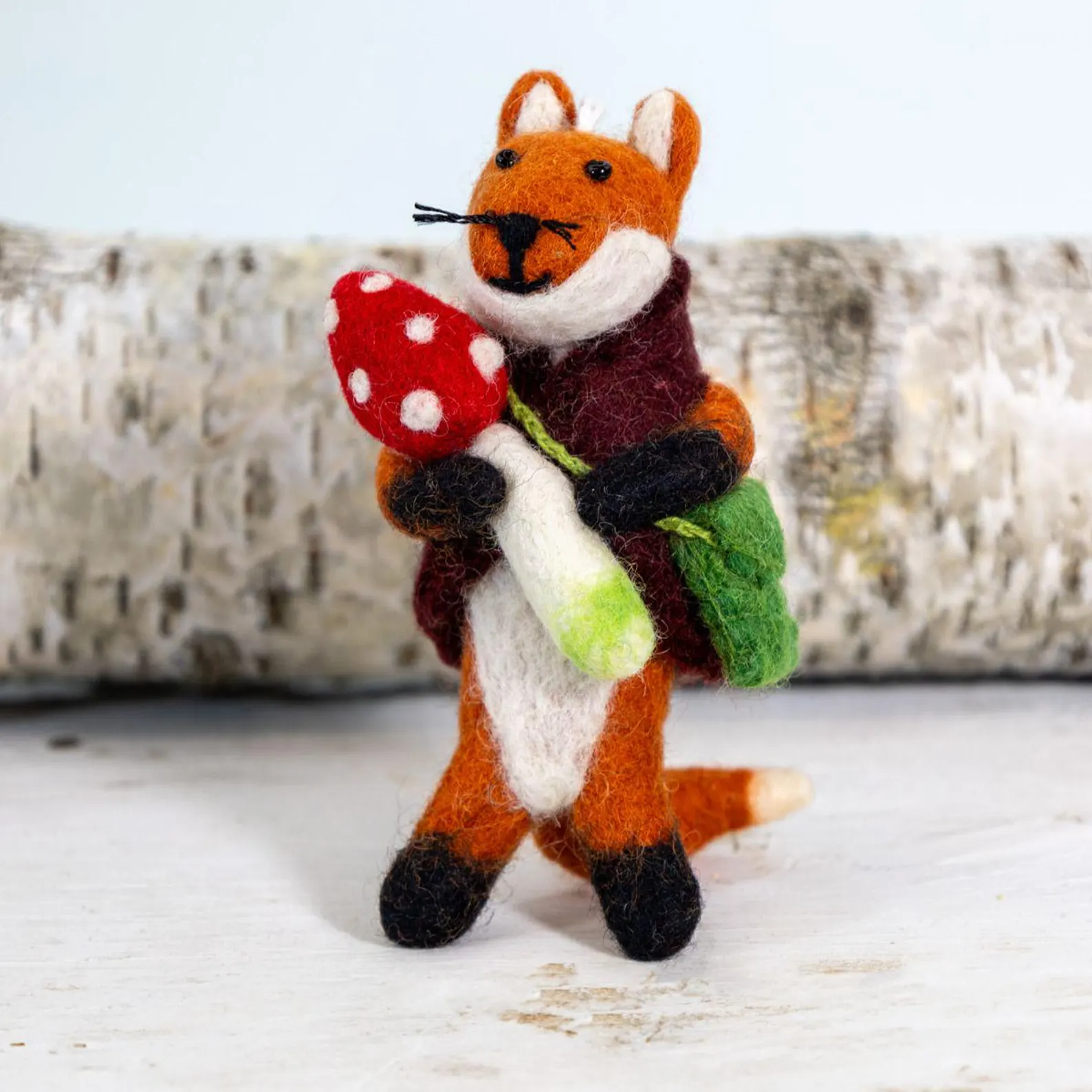 Foraging Fox Ornament