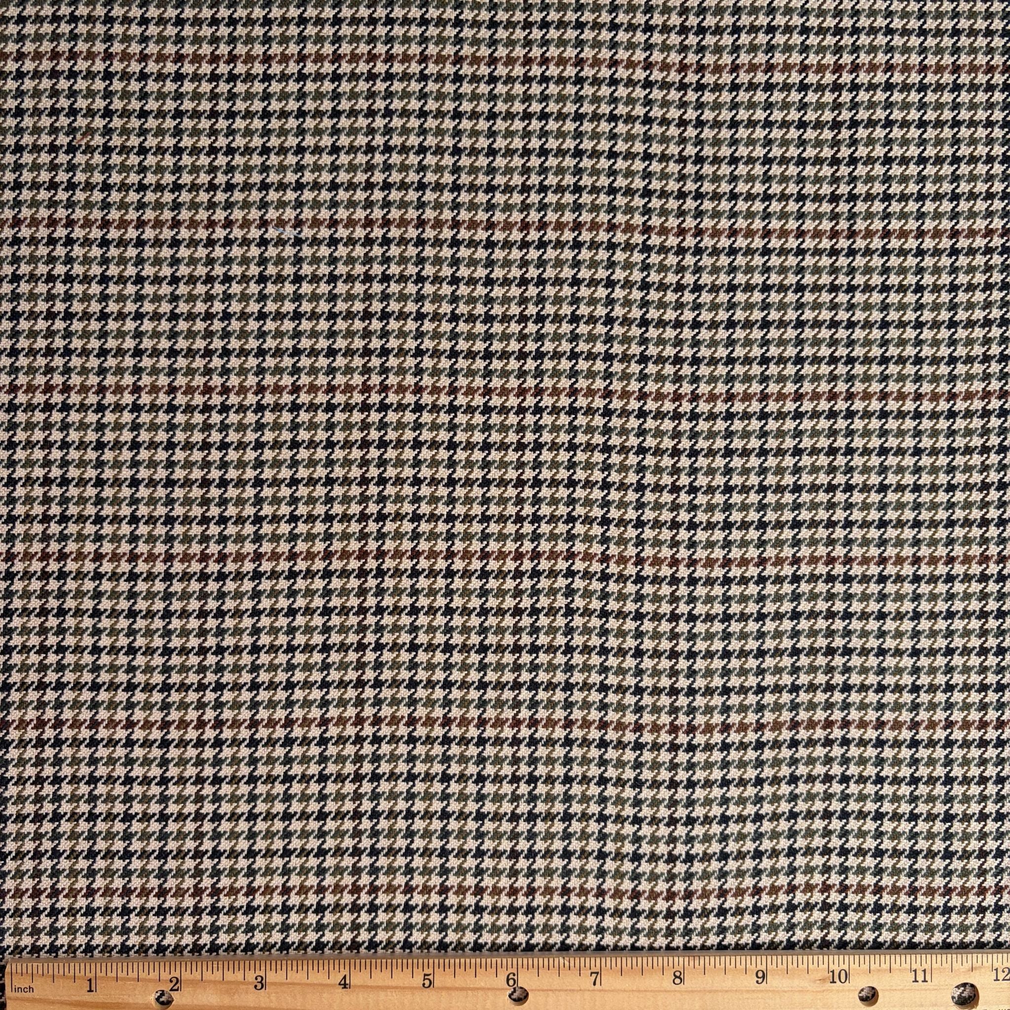 Forest & Fawn Houndstooth Wool - Image 3