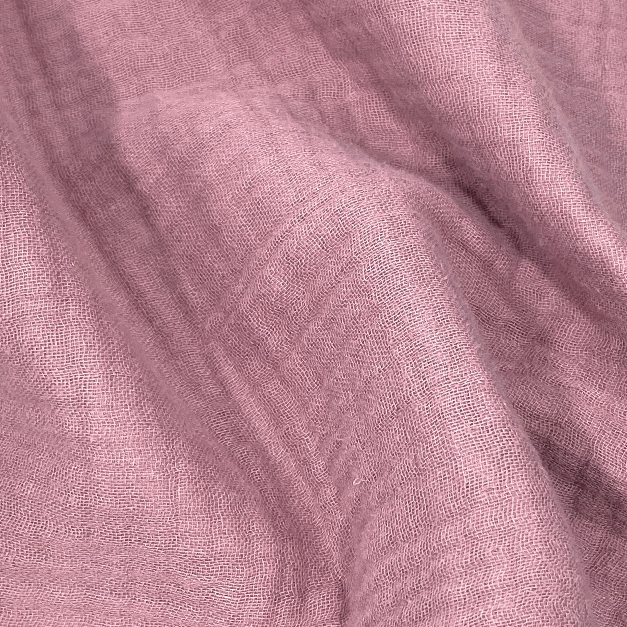 Four Layer Double Gauze Uni / Old Pink 5562