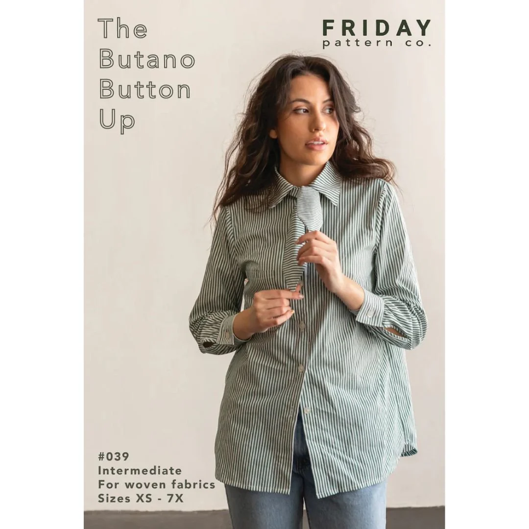 Butano Button Up / Printed Pattern