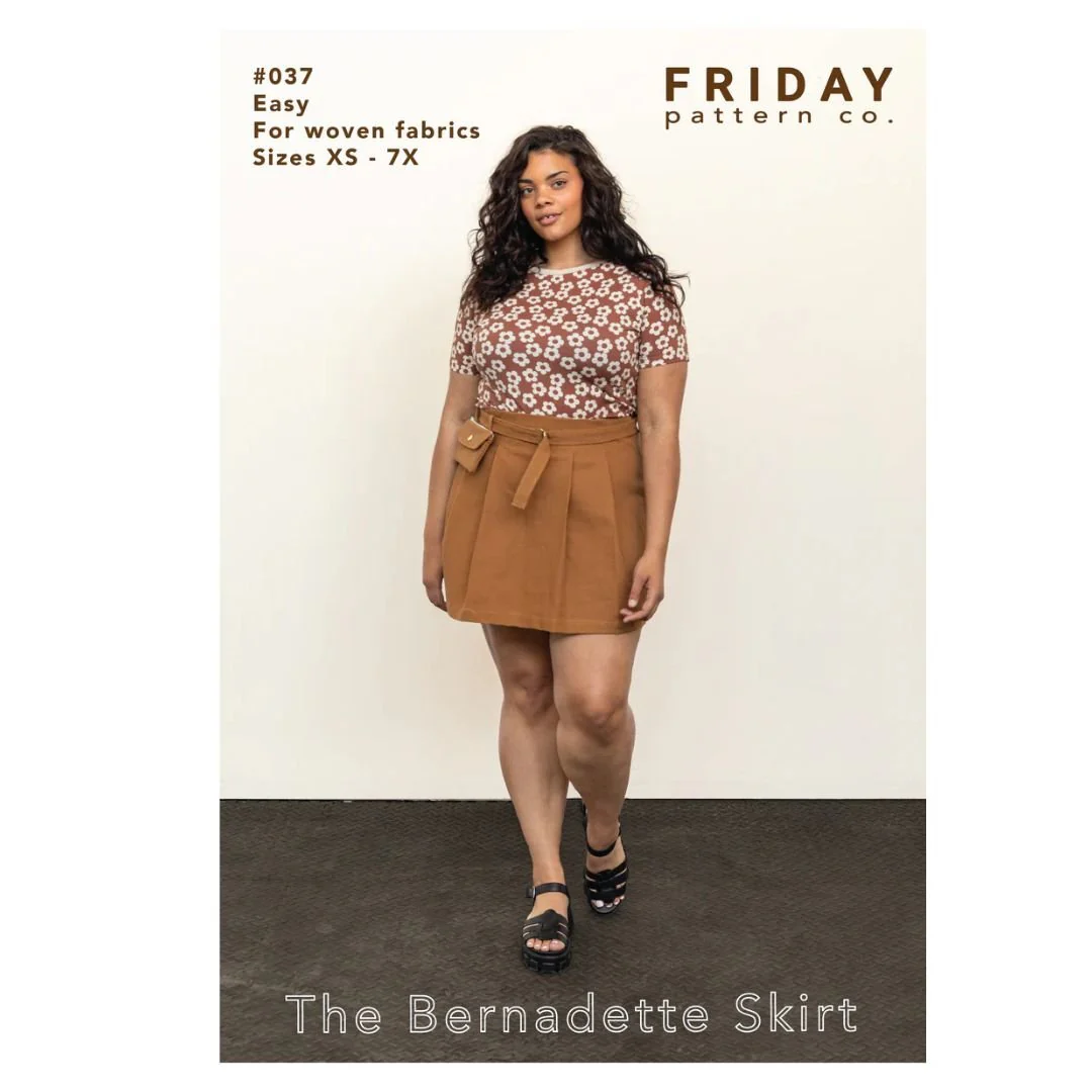 The Bernadette Skirt / Printed Pattern
