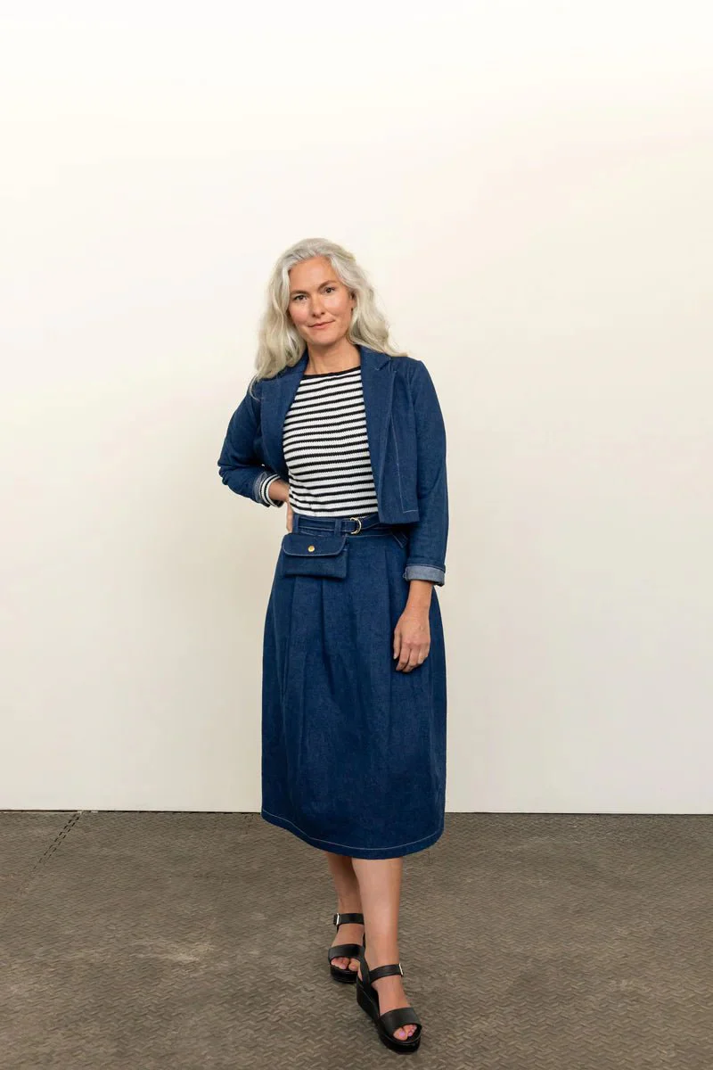 The Bernadette Skirt / Printed Pattern - Image 3