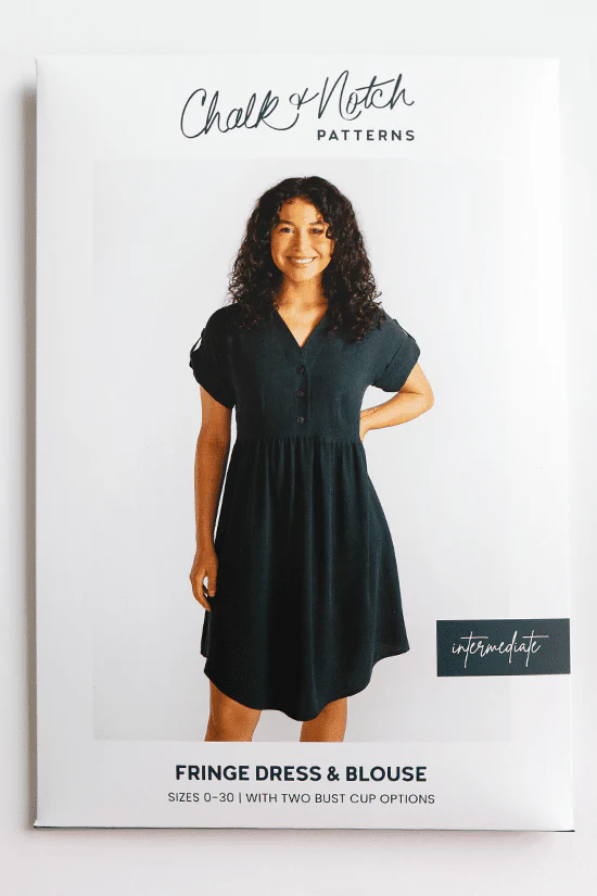 Fringe Dress and Blouse / Printed Pattern