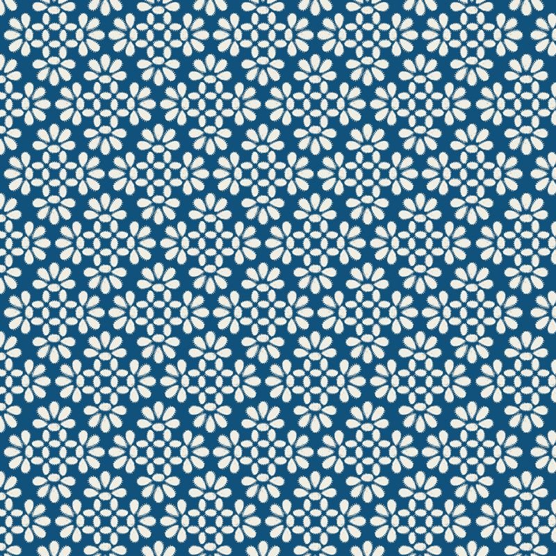 Garden Reverie / Eyelet / Blue