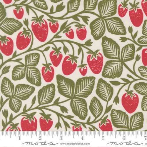 Garden Series / Strawberry / Cream