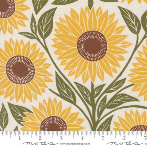 Garden Series / Sunflower / Cream