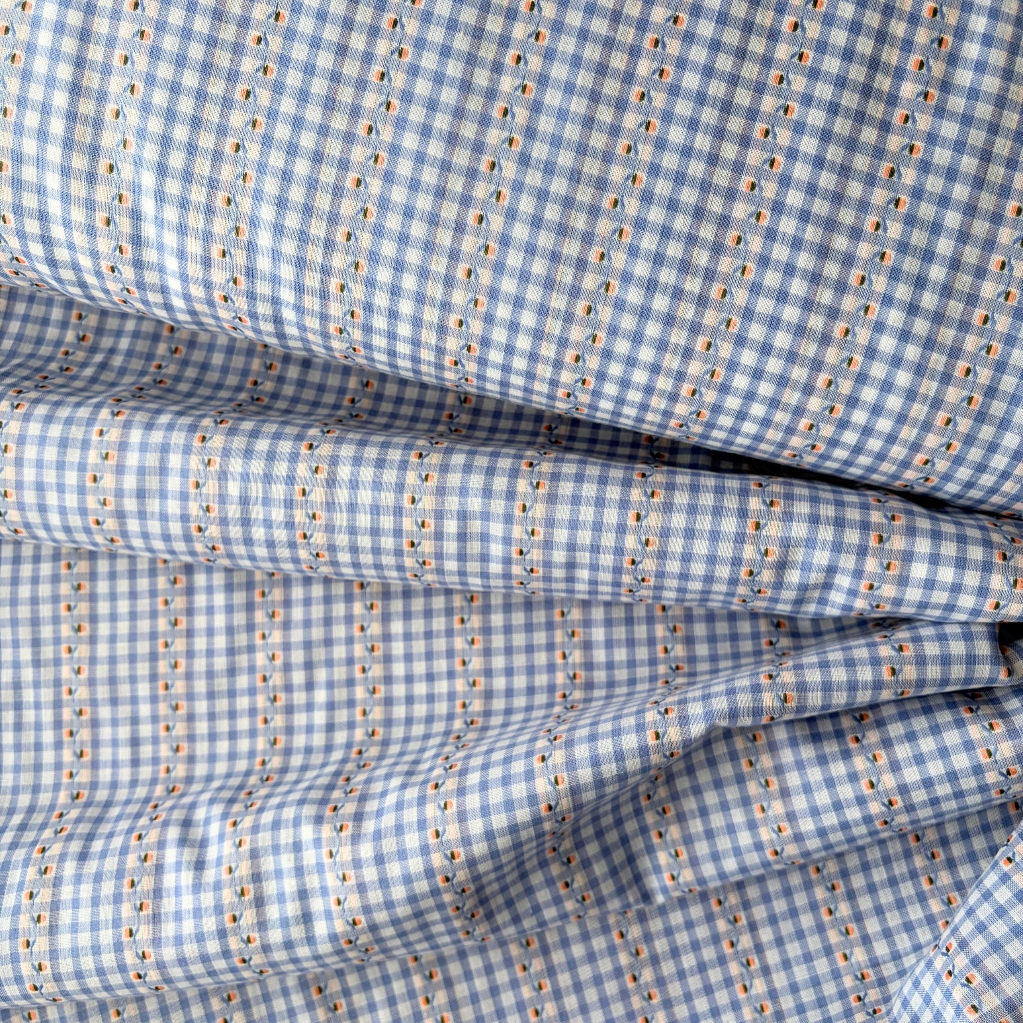 Meadow Picnic Gingham / Light Blue