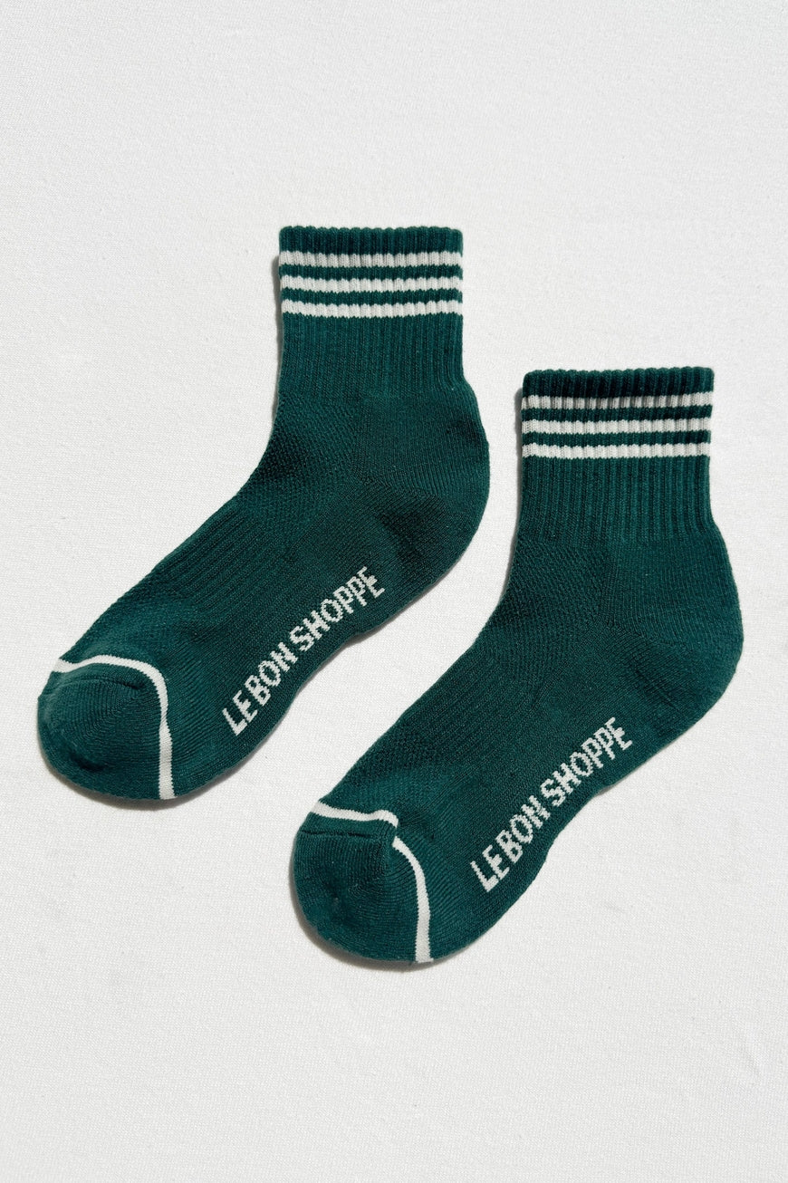 Girlfriend Socks / Hunter Green - Image 3