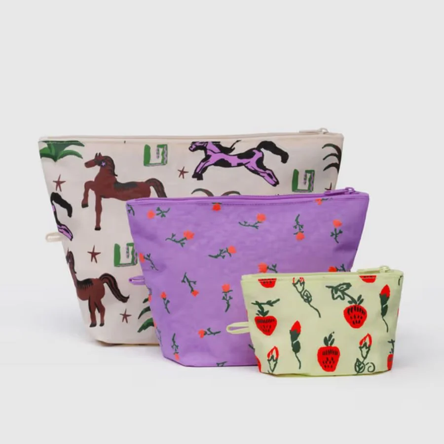 Go Pouch Set / Painted Prairie