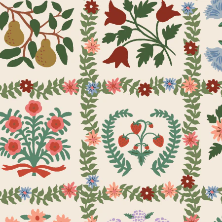 Gracie / Garden Album / Cream Canvas