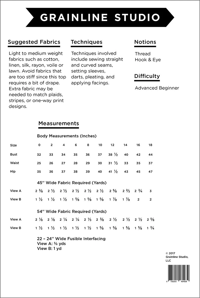 Hadley Top / Printed Pattern - Image 2