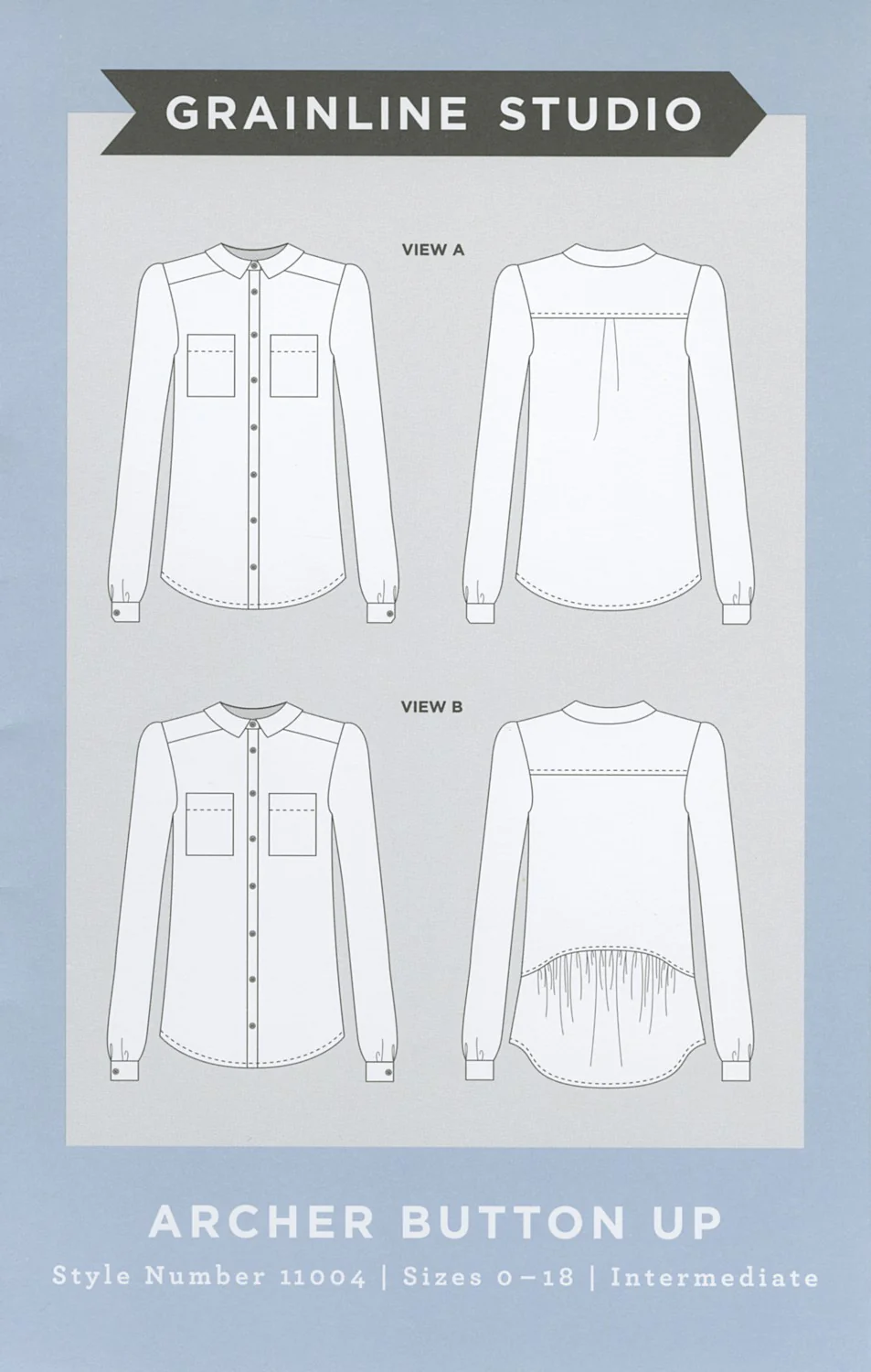Archer Button Up / Standard / Printed Pattern