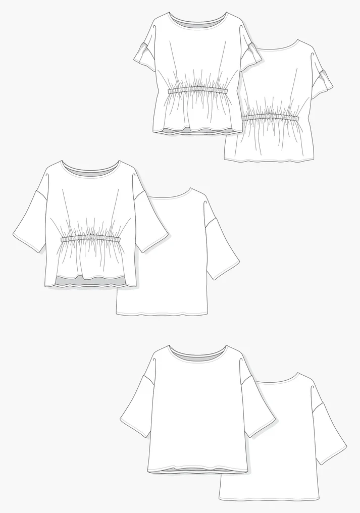 Corin Top / 14 - 32 / Printed Pattern - Image 4