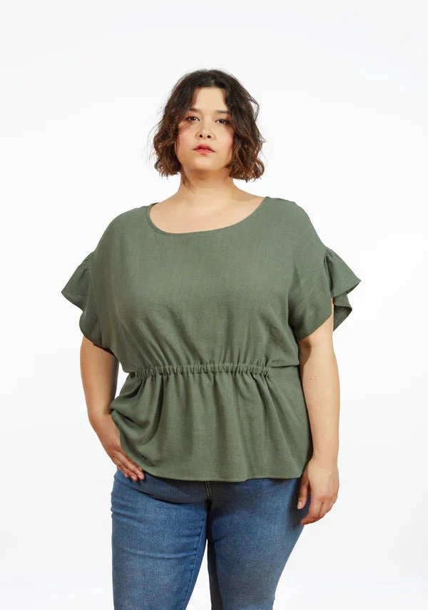 Corin Top / 14 - 32 / Printed Pattern - Image 5