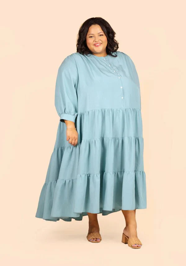 Poppy Dress / 14 -32 / Printed Pattern - Image 8