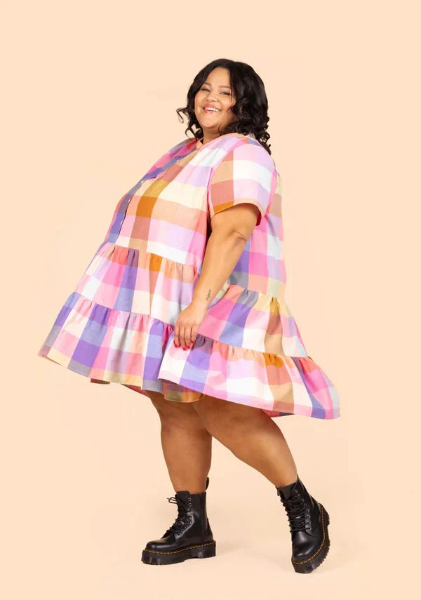 Poppy Dress / 14 -32 / Printed Pattern - Image 9