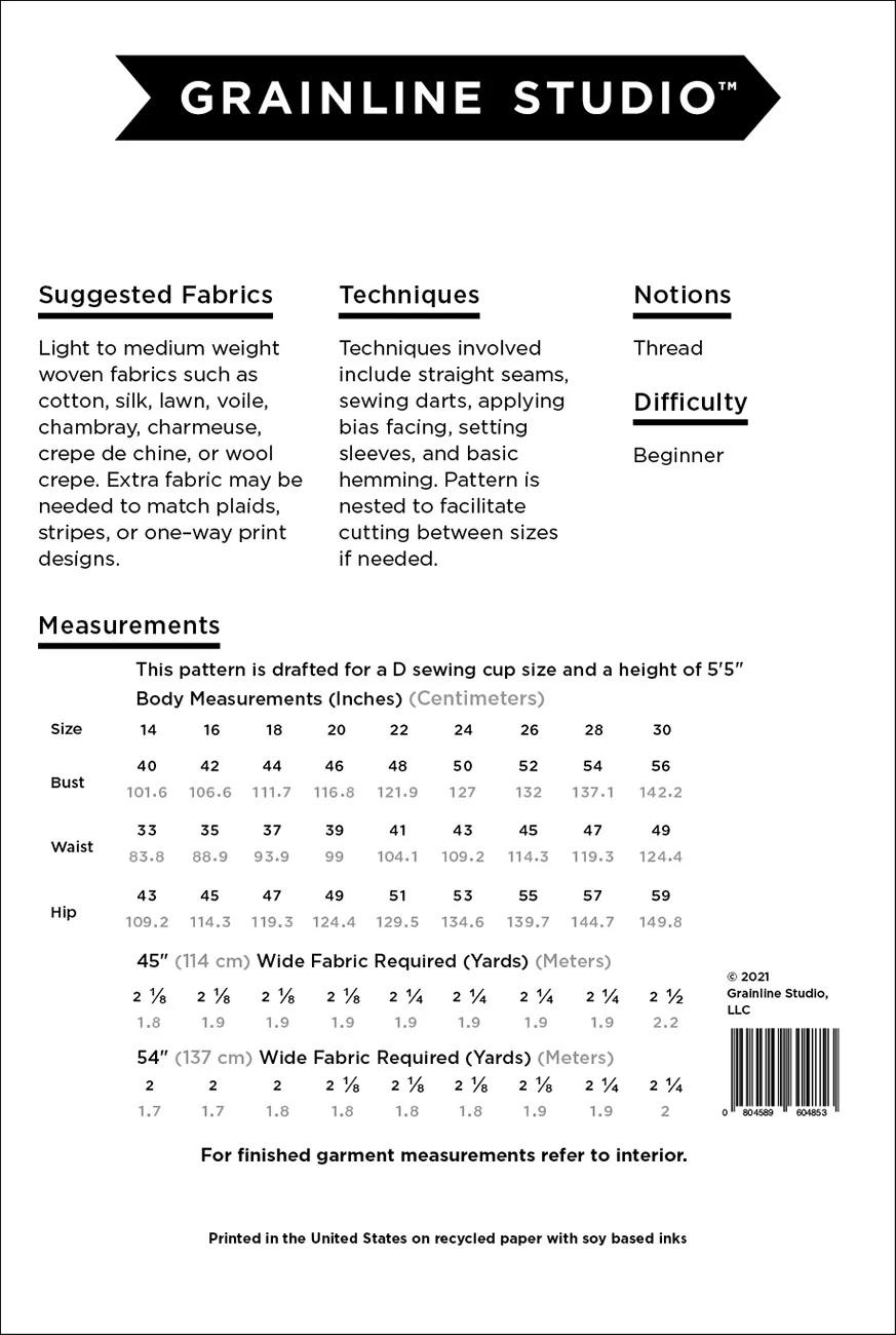 Scout Tee / Curvy / Printed Pattern - Image 2