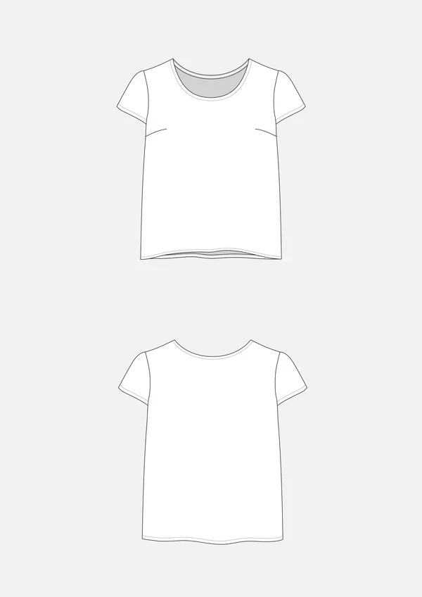 Scout Tee / Curvy / Printed Pattern - Image 4