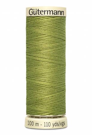 Green & Teal Sew-all Thread 100m / 713 Light Khaki - Image 2