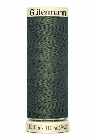 Green & Teal Sew-all Thread 100m / 766 Khaki Green - Image 2