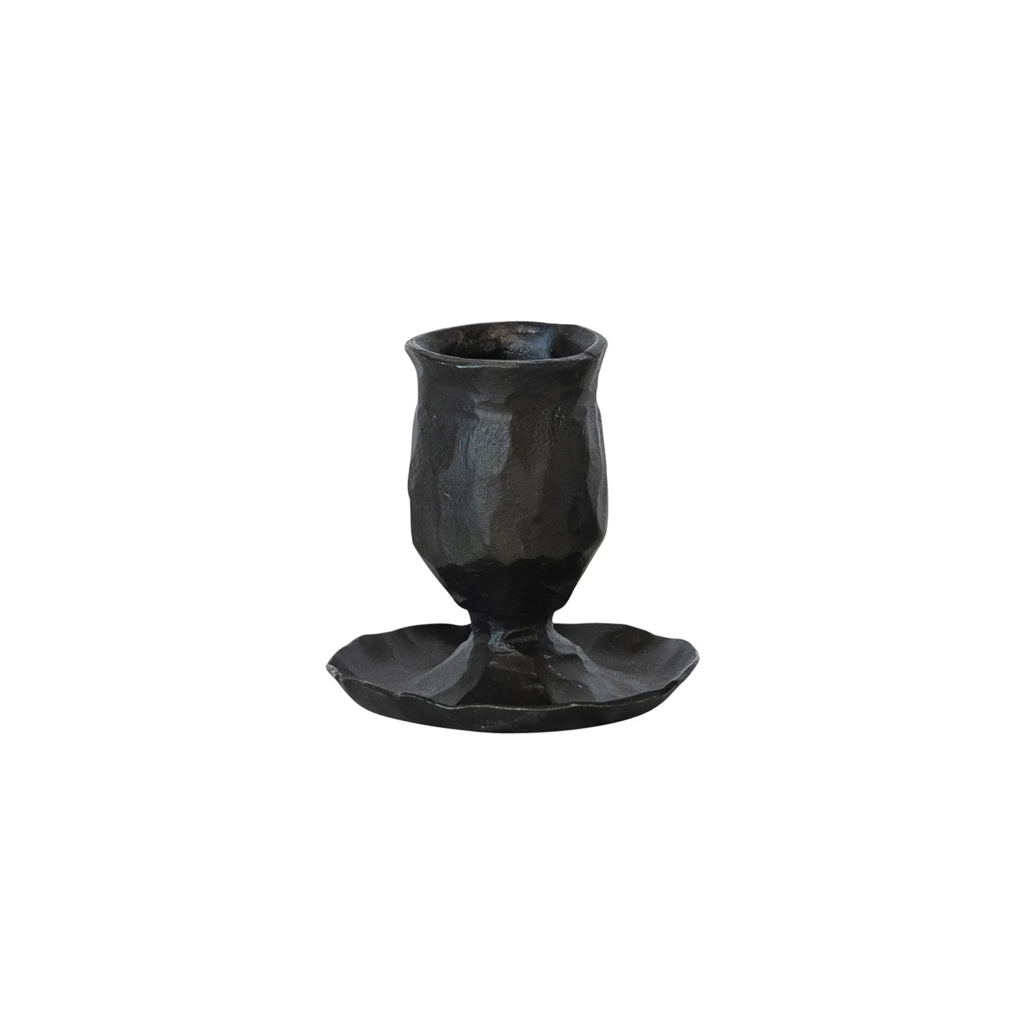 Hand-Forged Cast Iron Taper Holder - Image 3