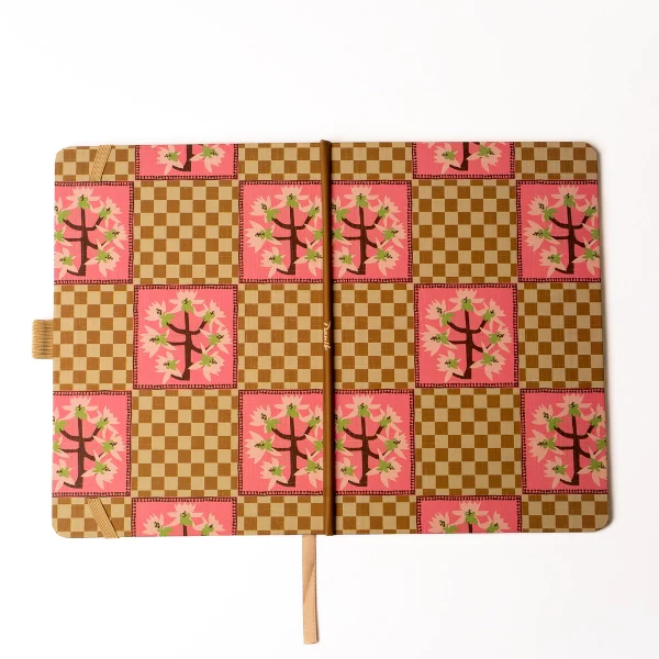 Hardbound Layflat Journal / Checker Orchid - Image 3