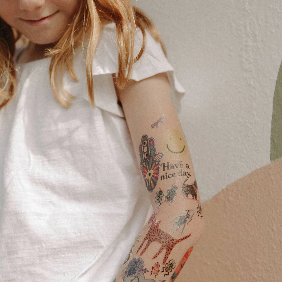 Have A Nice Day Temporary Tattoo - Image 3
