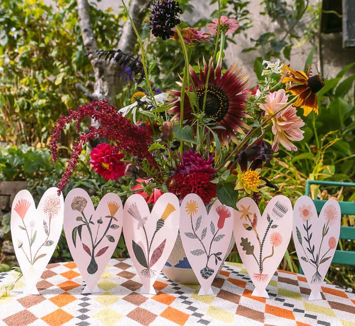 Hearts Concertina Card - Image 3