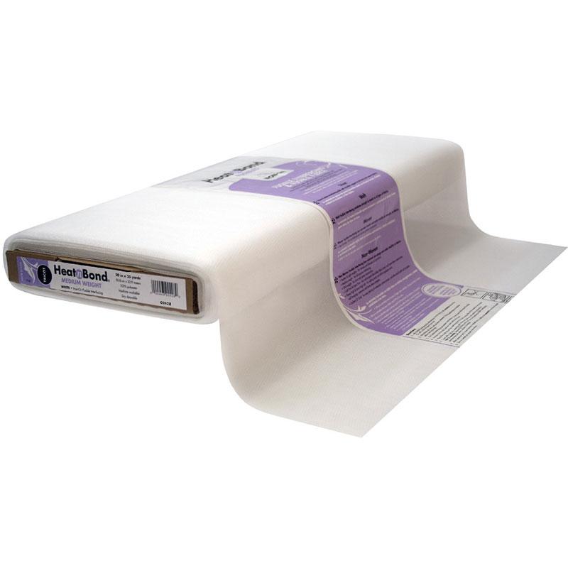 HeatnBond Medium Weight Tricot Fusible White