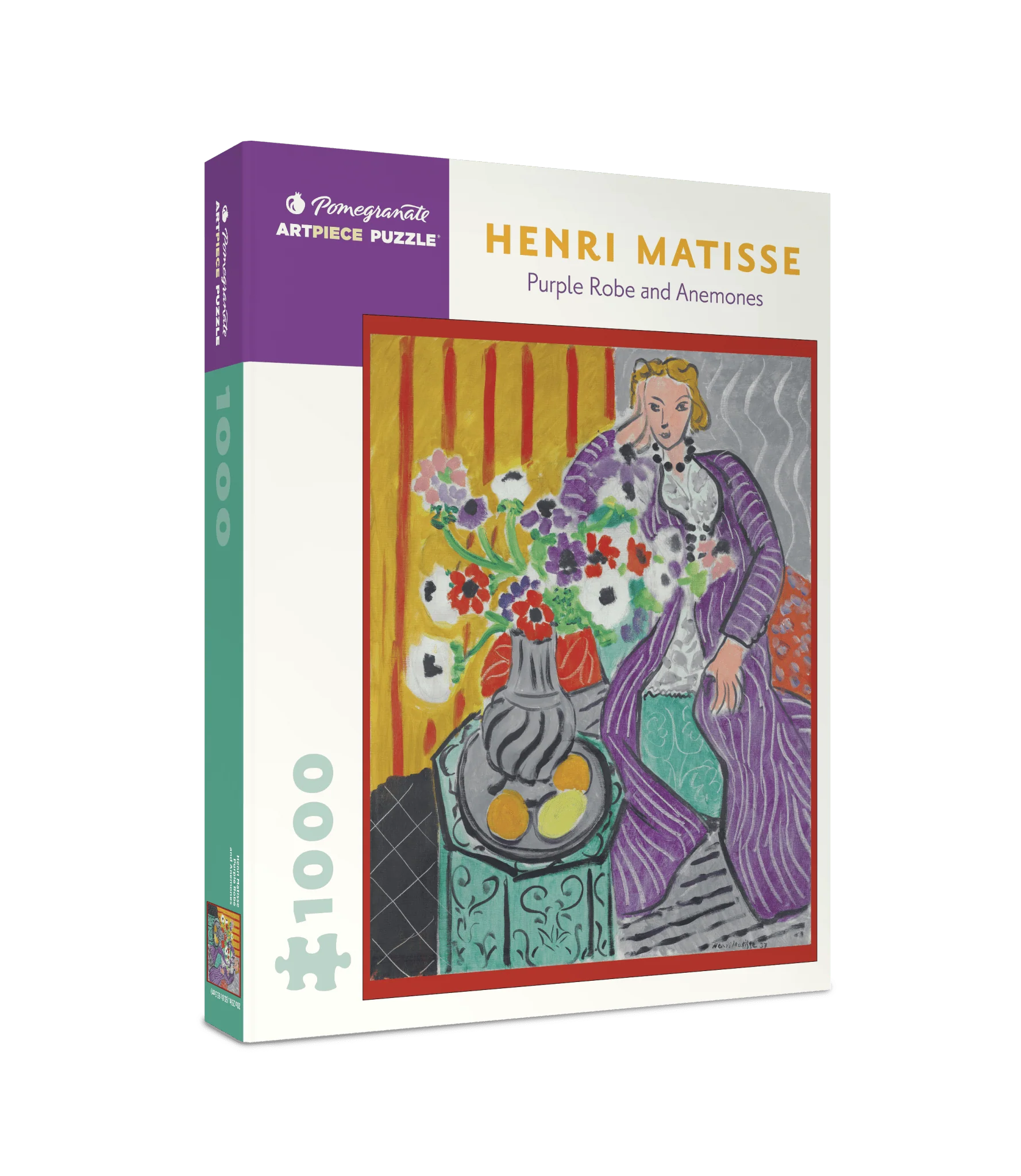 Henri Matisse: Purple Robe and Anemones 1000-piece Jigsaw Puzzle