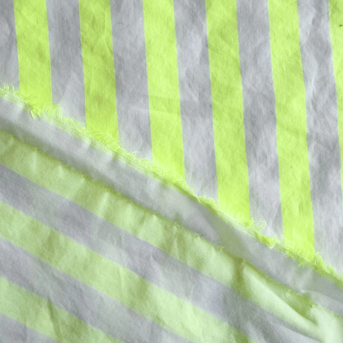 Flare Striped Poplin / Yellow - Image 2