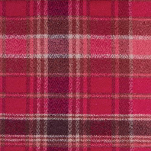 Highlands Flannel / Chevron Plaid / Cranberry