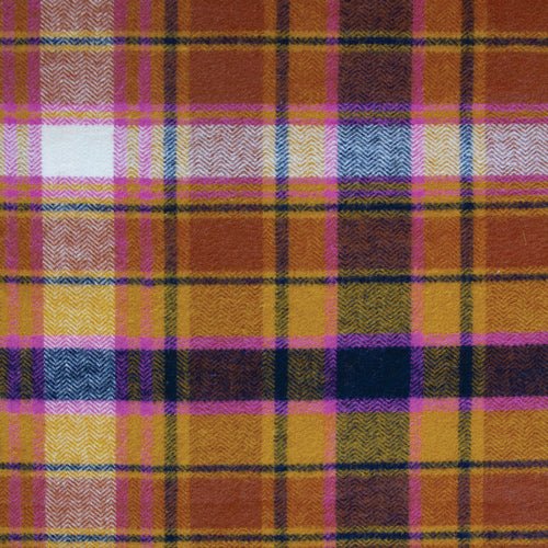 Highlands Flannel / Chevron Plaid /Toffee