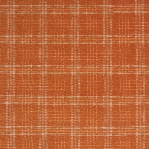 Highlands Flannel / Crosshatch Plaid / Spice