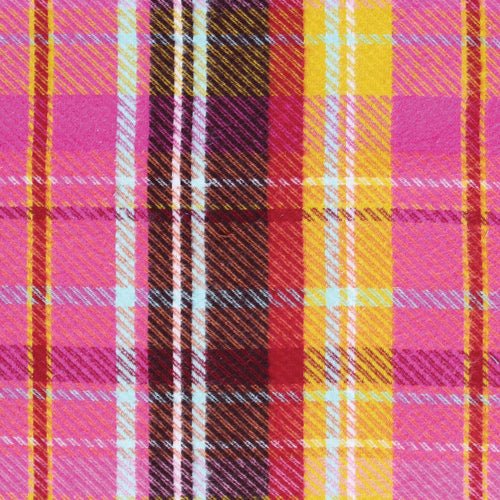 Highlands Flannel / Meadow Plaid / Flowerbed