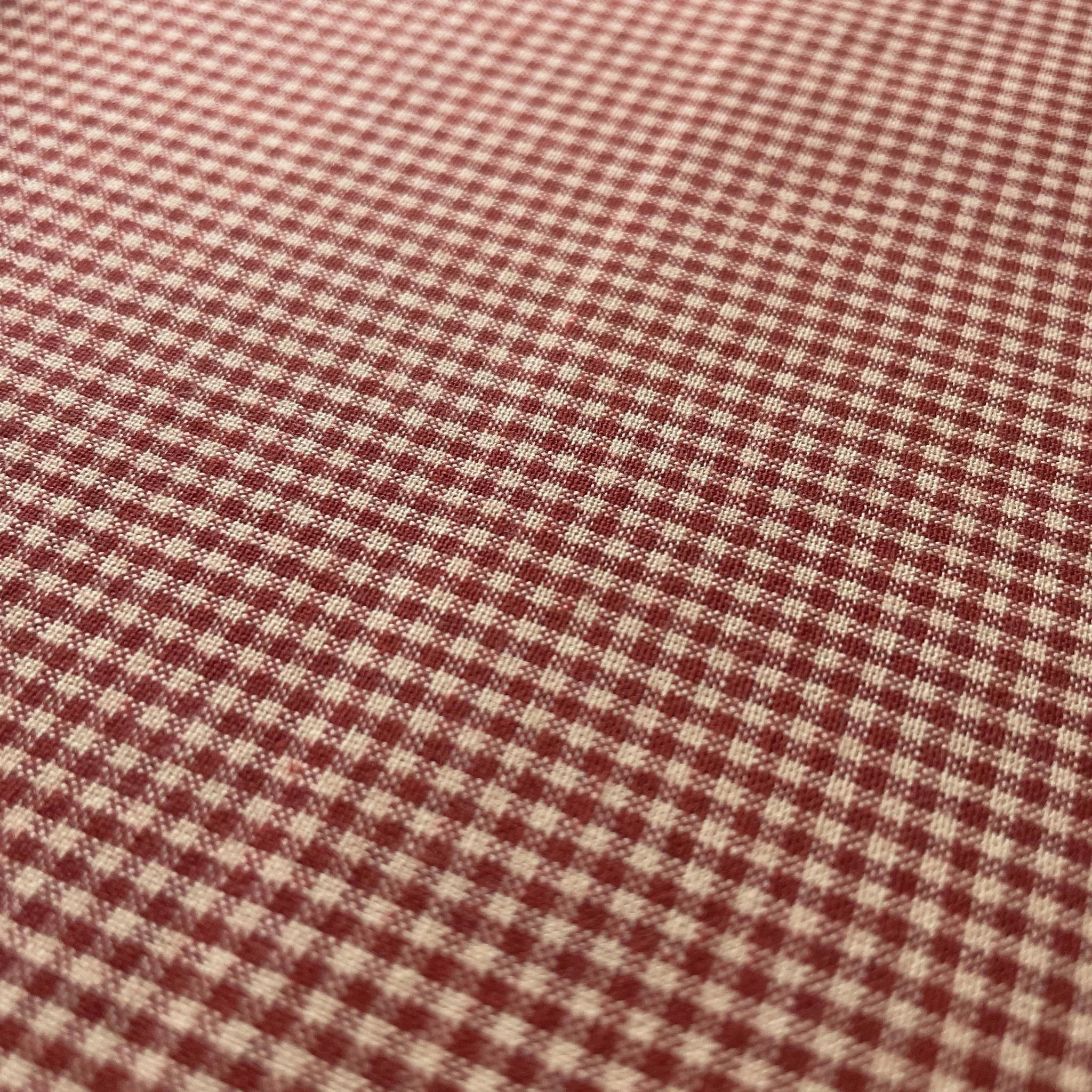 Homespun Red Mini Gingham - Image 2