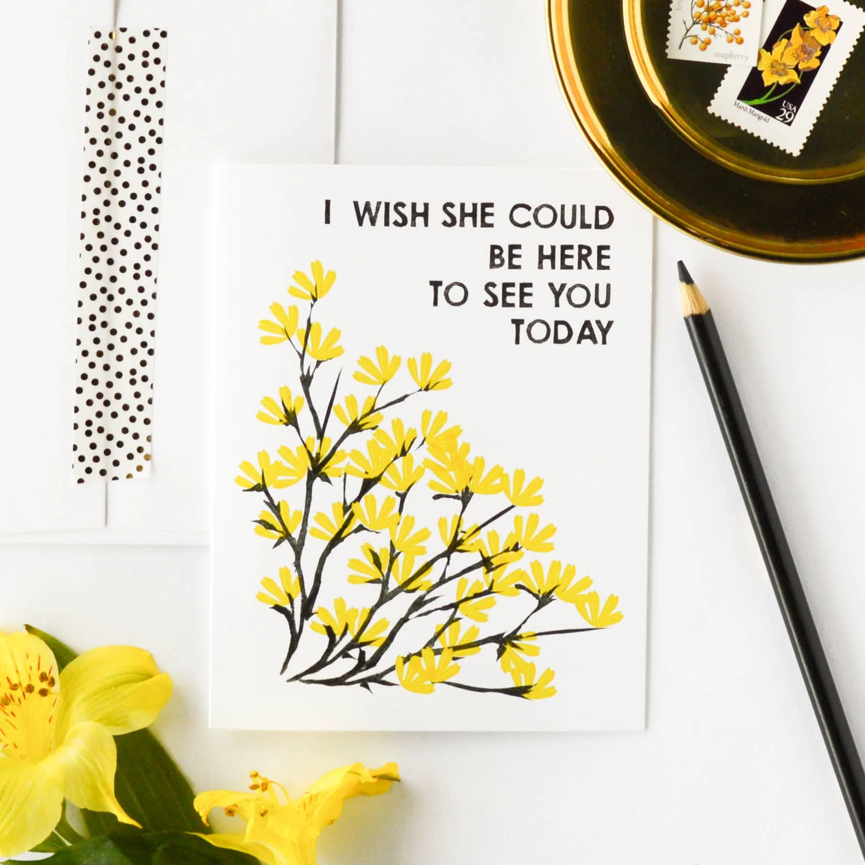 I Wish She Could Be Here Sympathy Card - Image 2