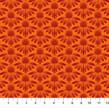 Indelible / Coneflower / Tangerine